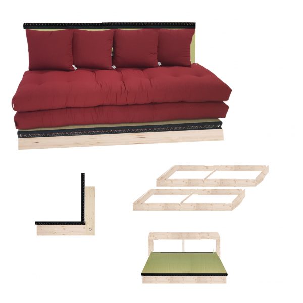 Tatami storage sofa bed with practocal storage forsta bilden